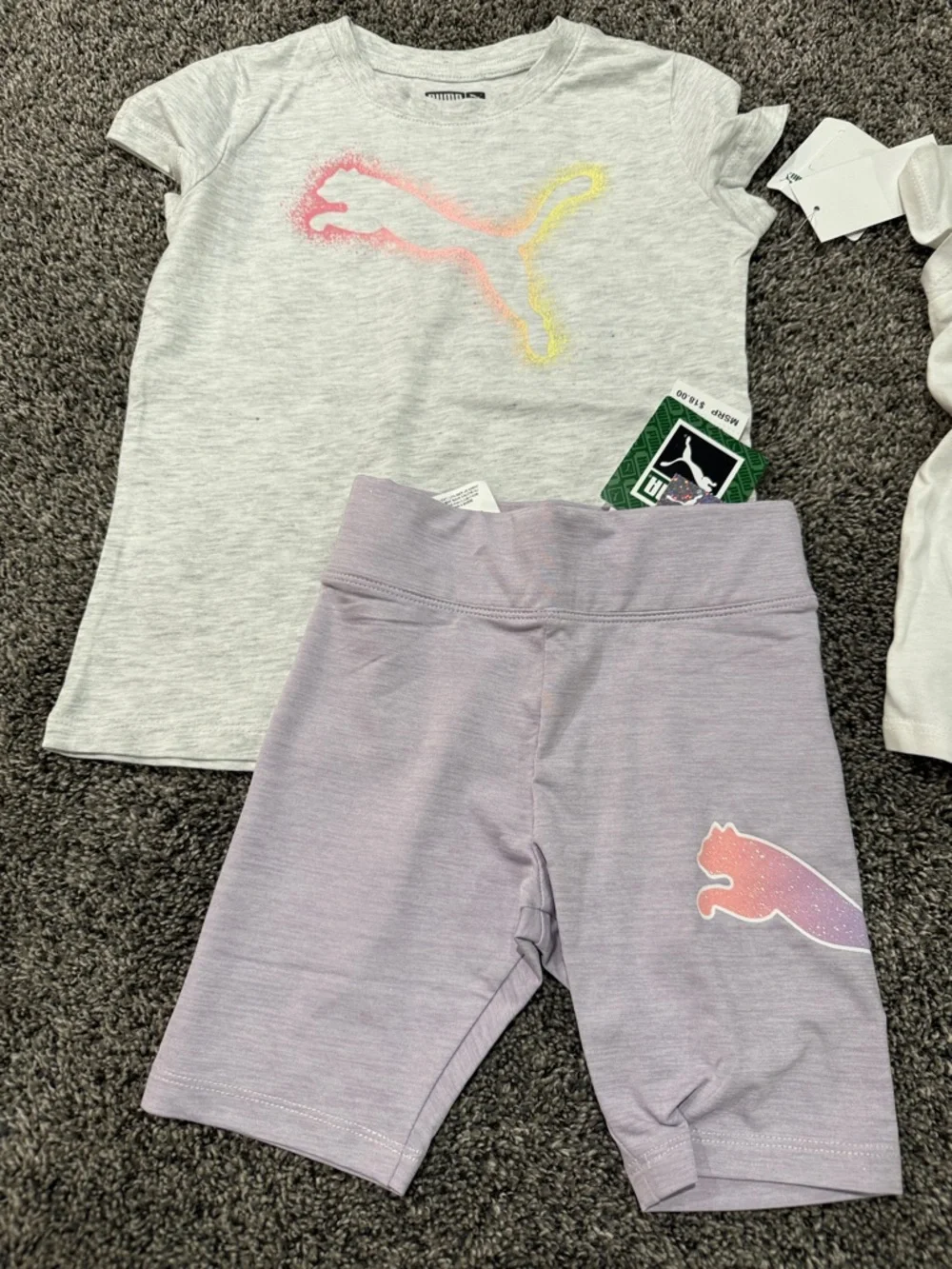 Puma Girls' Two-Piece outfit Sets. NWT - Picture 2 of 3